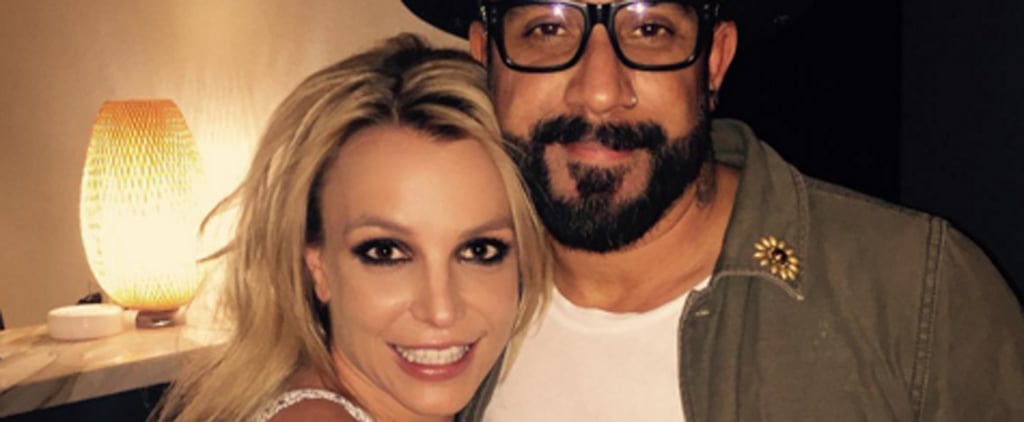 Britney Spears and A.J. McLean Instagram Photo