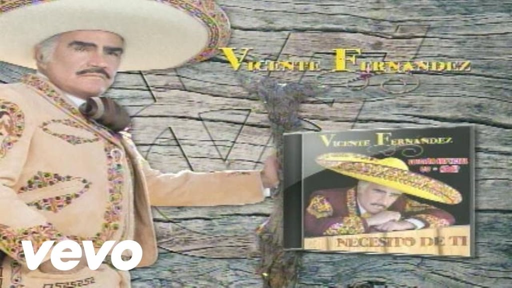 Vicente Fernández : Best Regional Mexican Album For Necesito De Ti, 2010