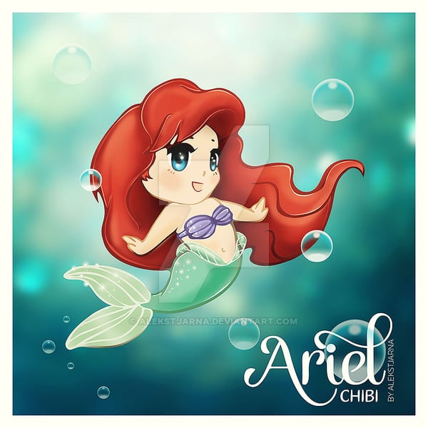 cute disney princess ariel