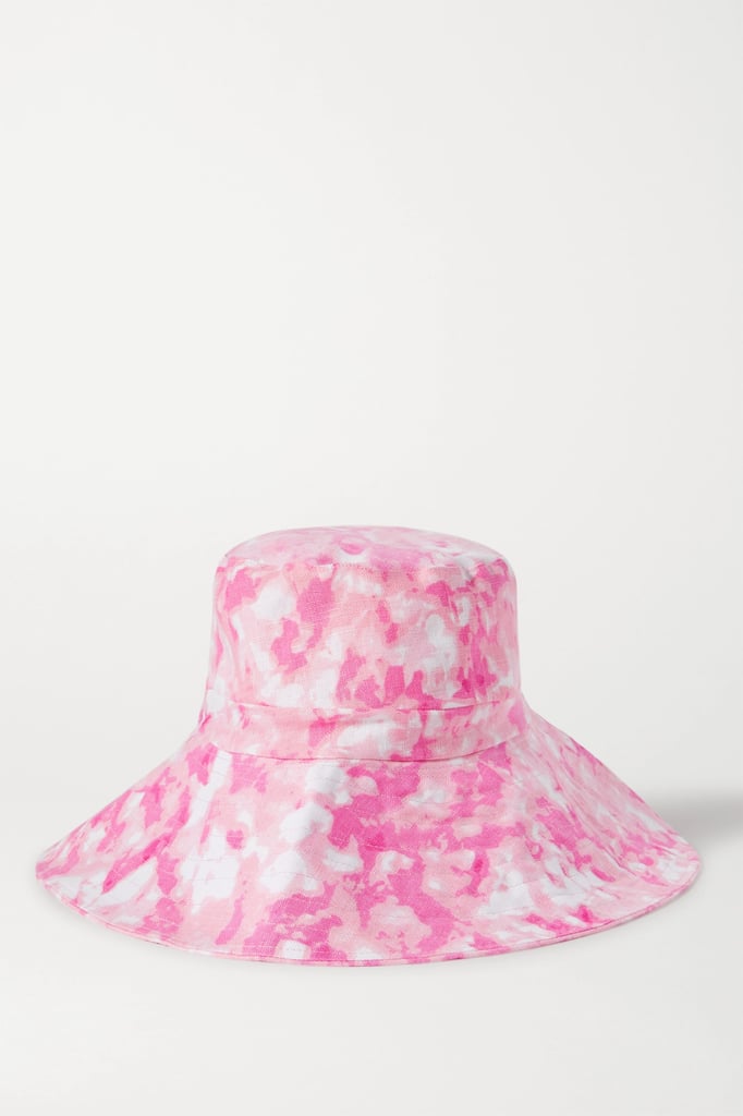 Faithfull the Brand Frederikke Tie-Dyed Linen Sunhat