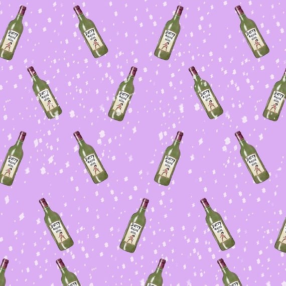 Dutty Mulled Wine Wrapping Paper