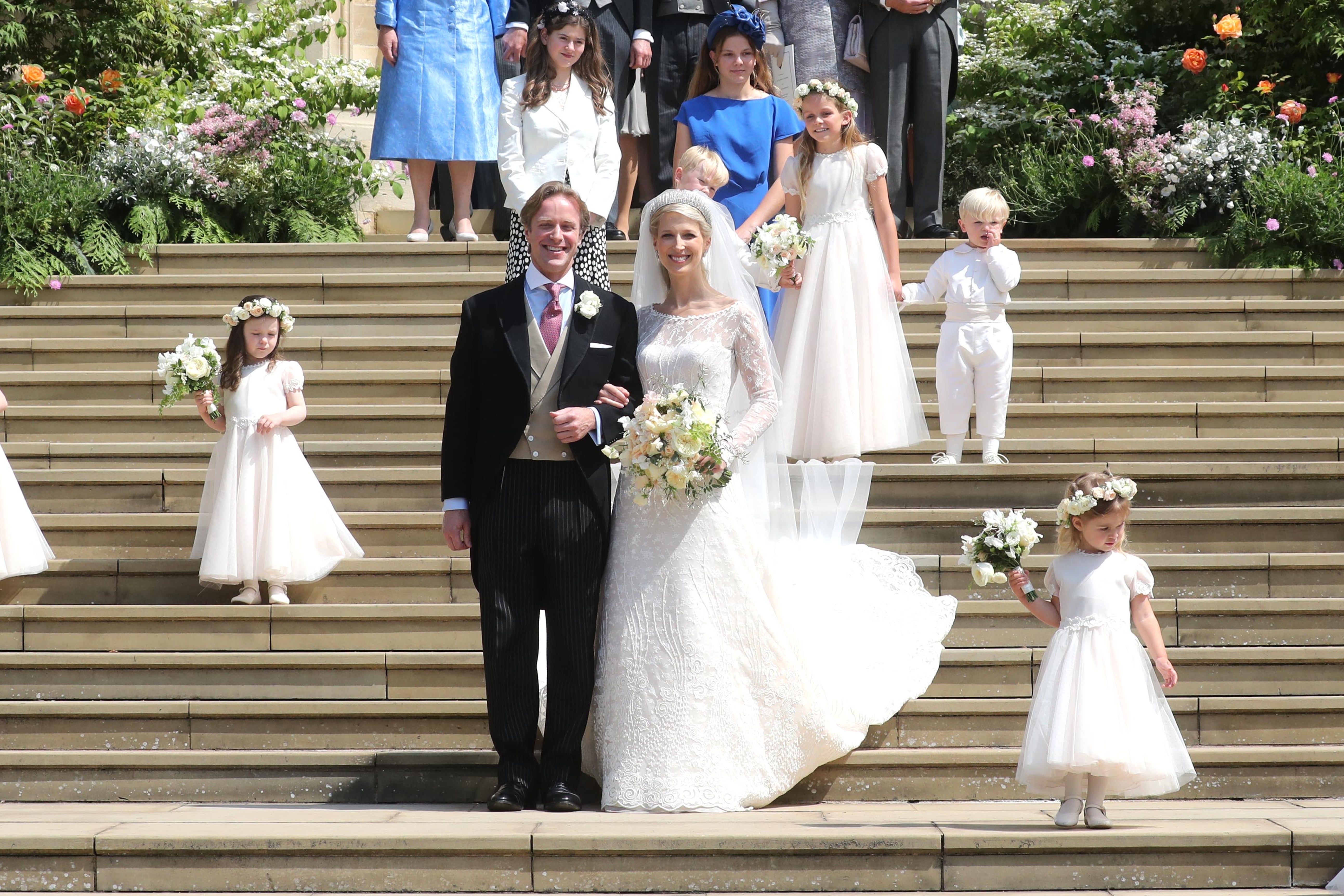 Lady Gabriella Windsor Wedding Dress POPSUGAR Fashion