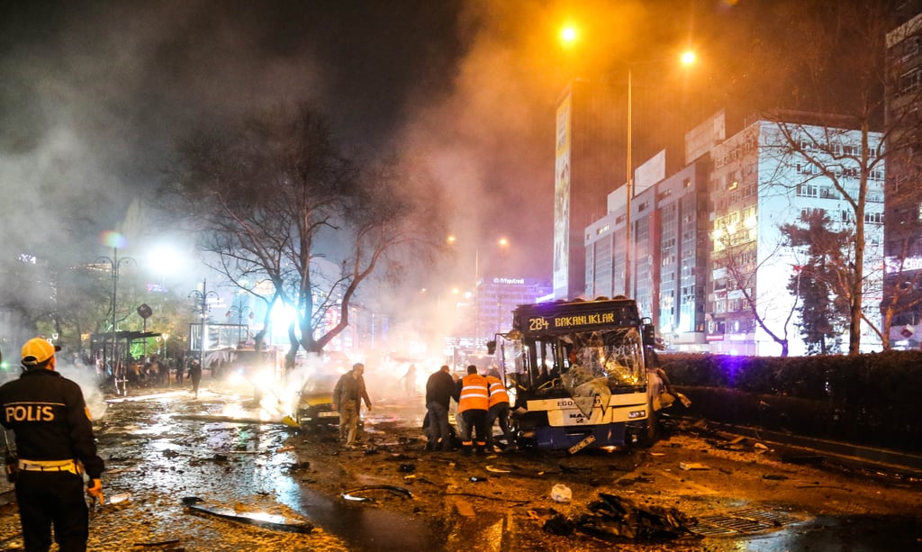 Bombing in Ankara, Turkey, 2016