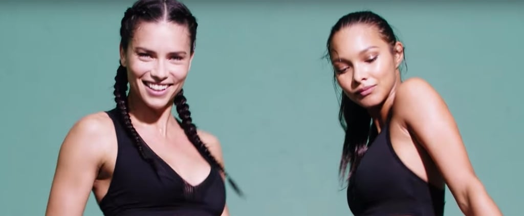 Adriana Lima and Lais Ribeiro Dancing to "24K Magic" GIFs