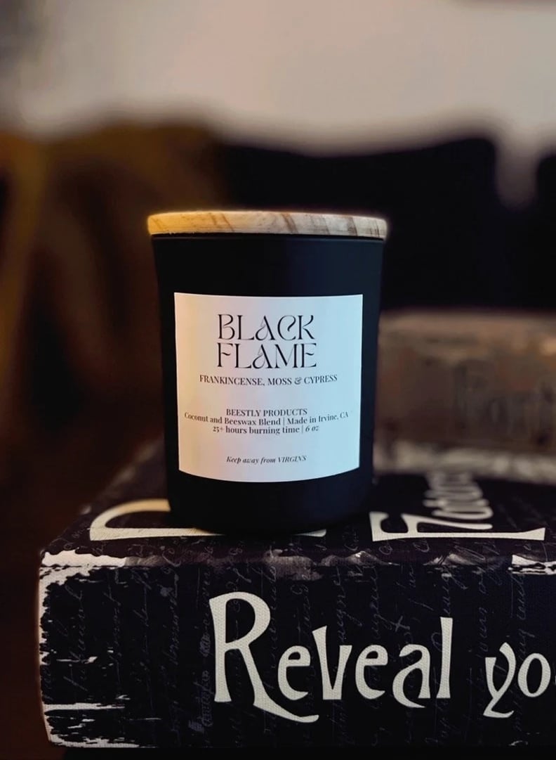 6-Ounce Black Flame Candle