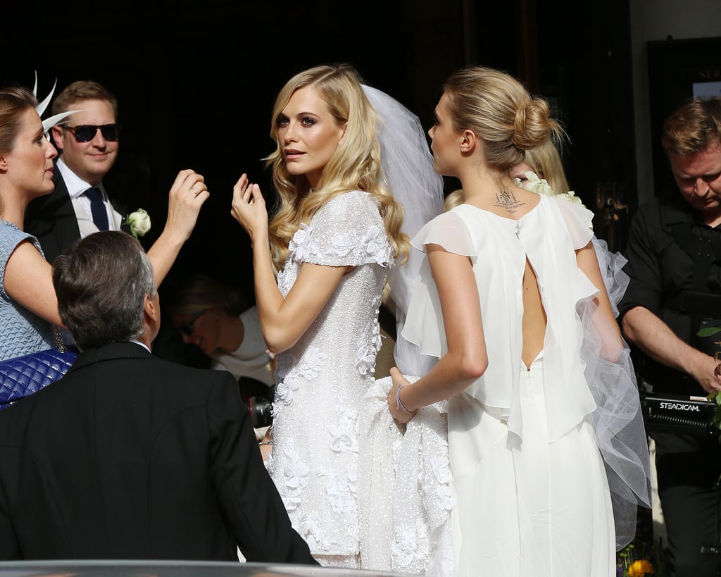 Pictures of Poppy Delevingne's Wedding Dress And Ceremony POPSUGAR