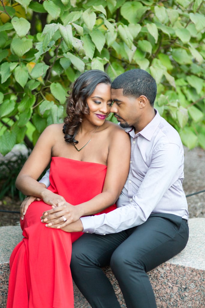 Glam Red Carpet Engagement Ideas