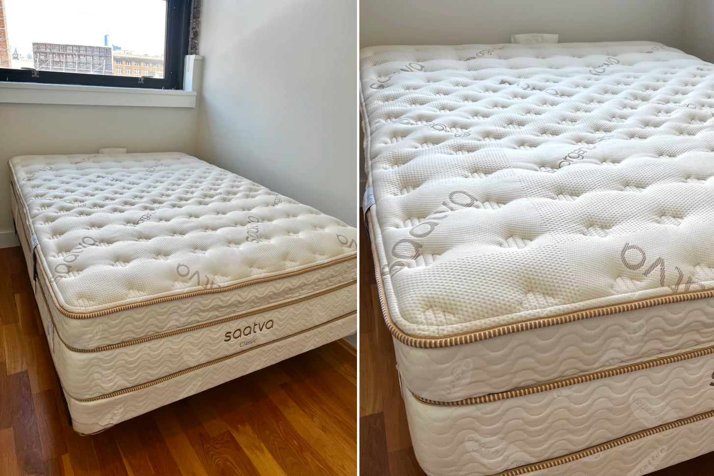 The Saatva Classic Mattress in Luxury Firm.