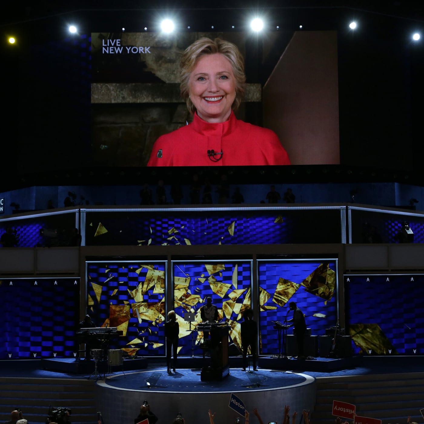 Hillary Clinton Glass Ceiling Video At The Dnc 2016 Popsugar News