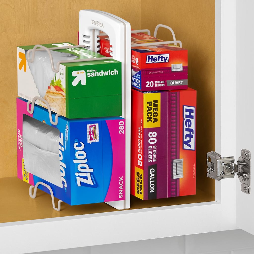 YouCopia White StoreMore Adjustable Foil & Wrap Organizer