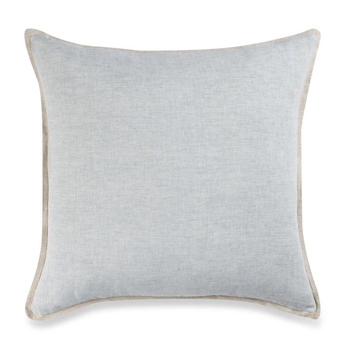 Carly Linen Square Throw Pillow Cozy Home Essentials POPSUGAR Home