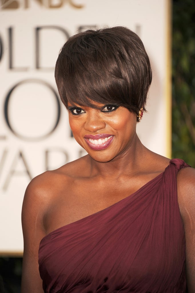 Viola Davis at the Golden Globes.
Viola Davis at the Golden Globes.