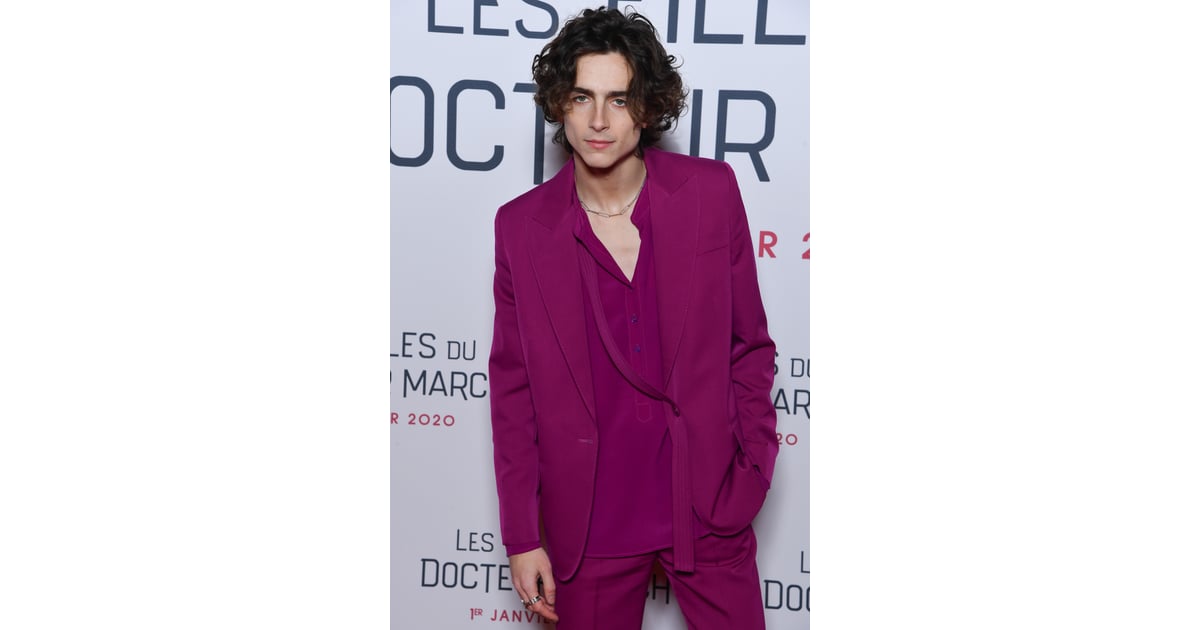 timothee chalamet pink pants
