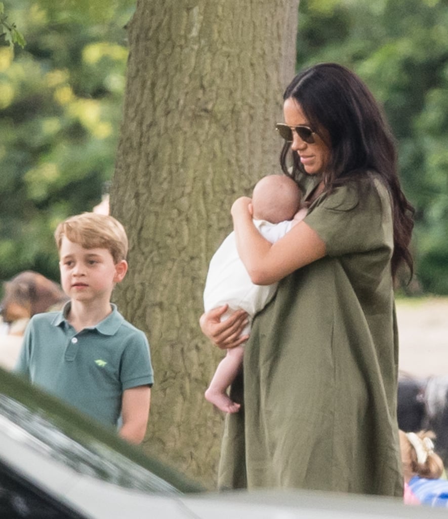 Meghan Markle Green Dress at Polo Day 2019