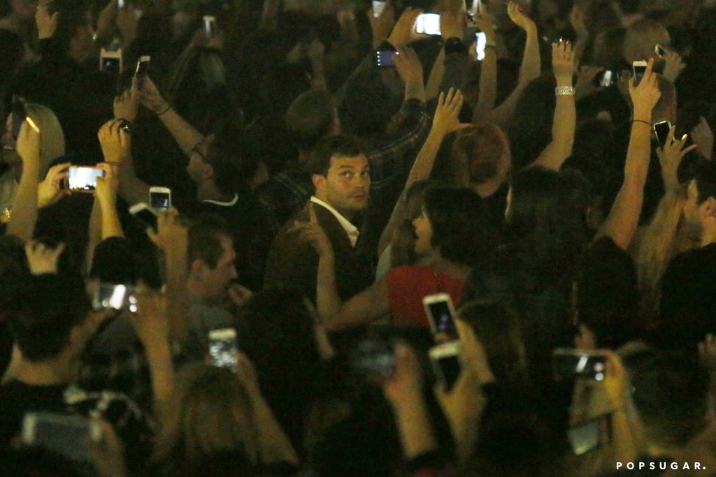 Jamie Dornan and Wife at Rihanna Concert 2016