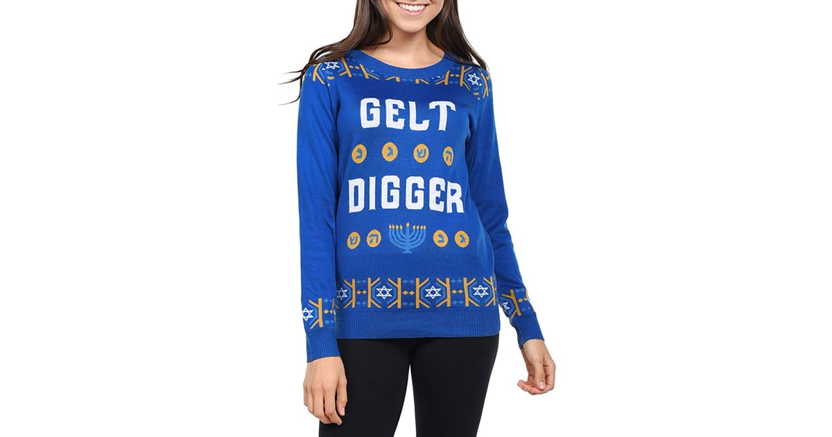 tipsy elves hanukkah sweater