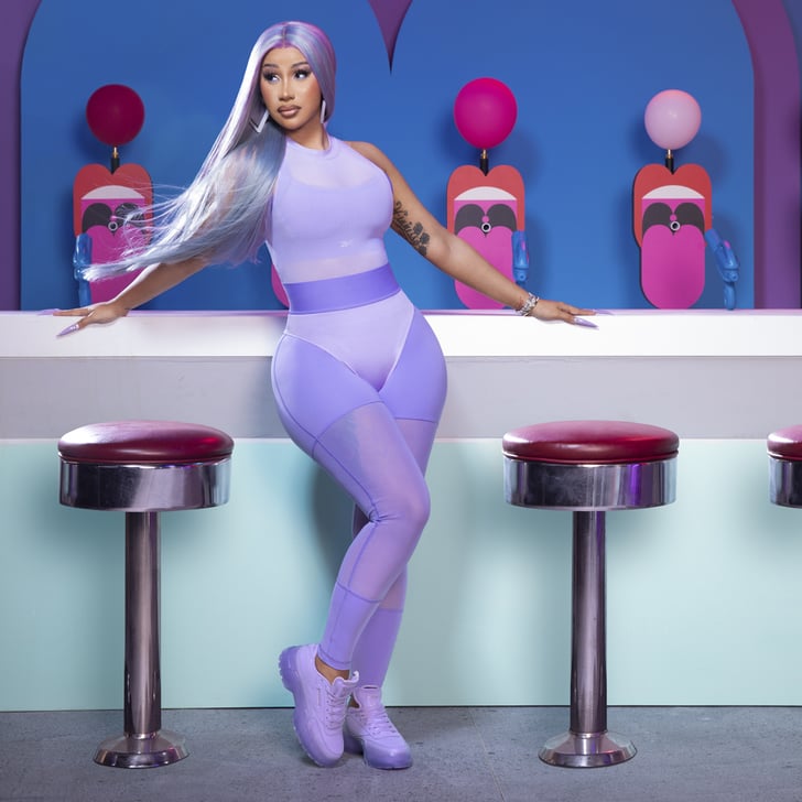 hot pink cardi b reebok