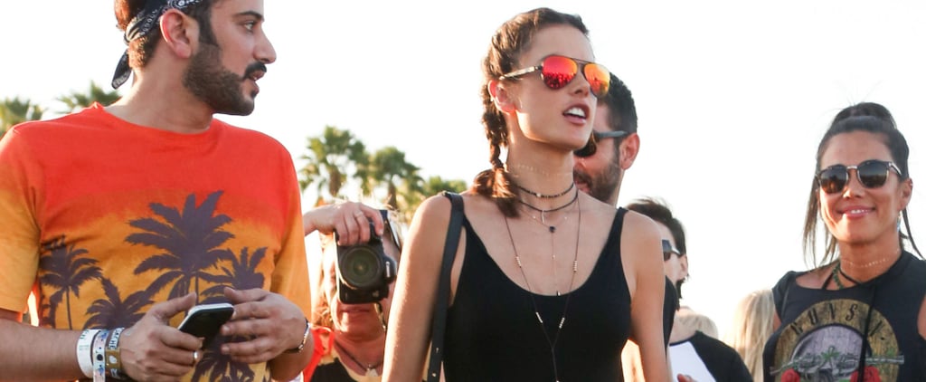 Alessandra Ambrosio's Fashion at Coachella