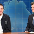 Pete Davidson Says Goodbye to "Saturday Night Live" in Final Weekend Update
