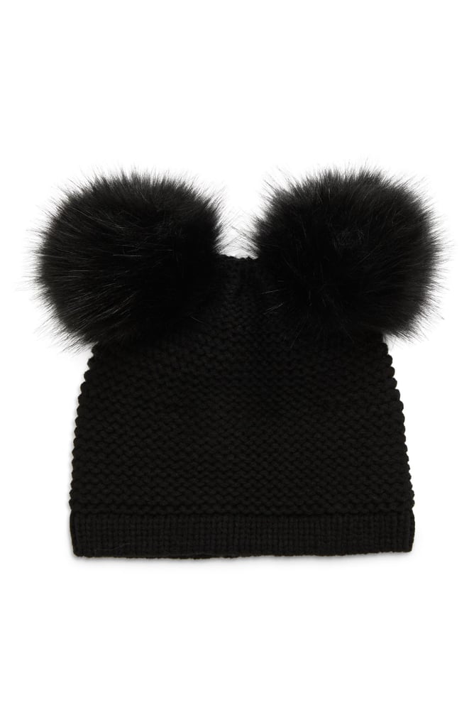 Kyi Kyi Chunky Wool Blend Beanie with 