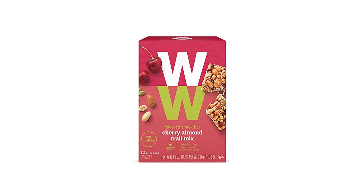 Weight Watchers Cherry Almond Trail Mix Mini Bar Best Snacks For