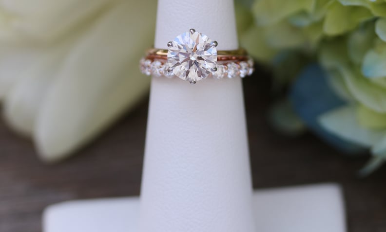 For a Round Solitaire Diamond Engagement Ring