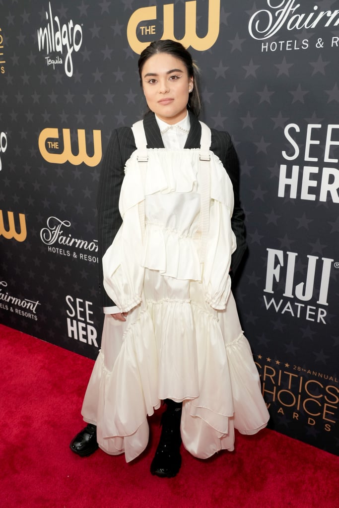Devery Jacobs at the 2023 Critics' Choice Awards