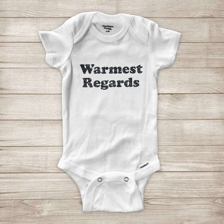 Schitt's Creek Warmest Regards Onesie Shop Hilarious Schitt's Creek