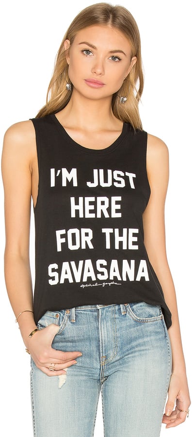 Spiritual Gangster Here For the Savasana Muscle Tank