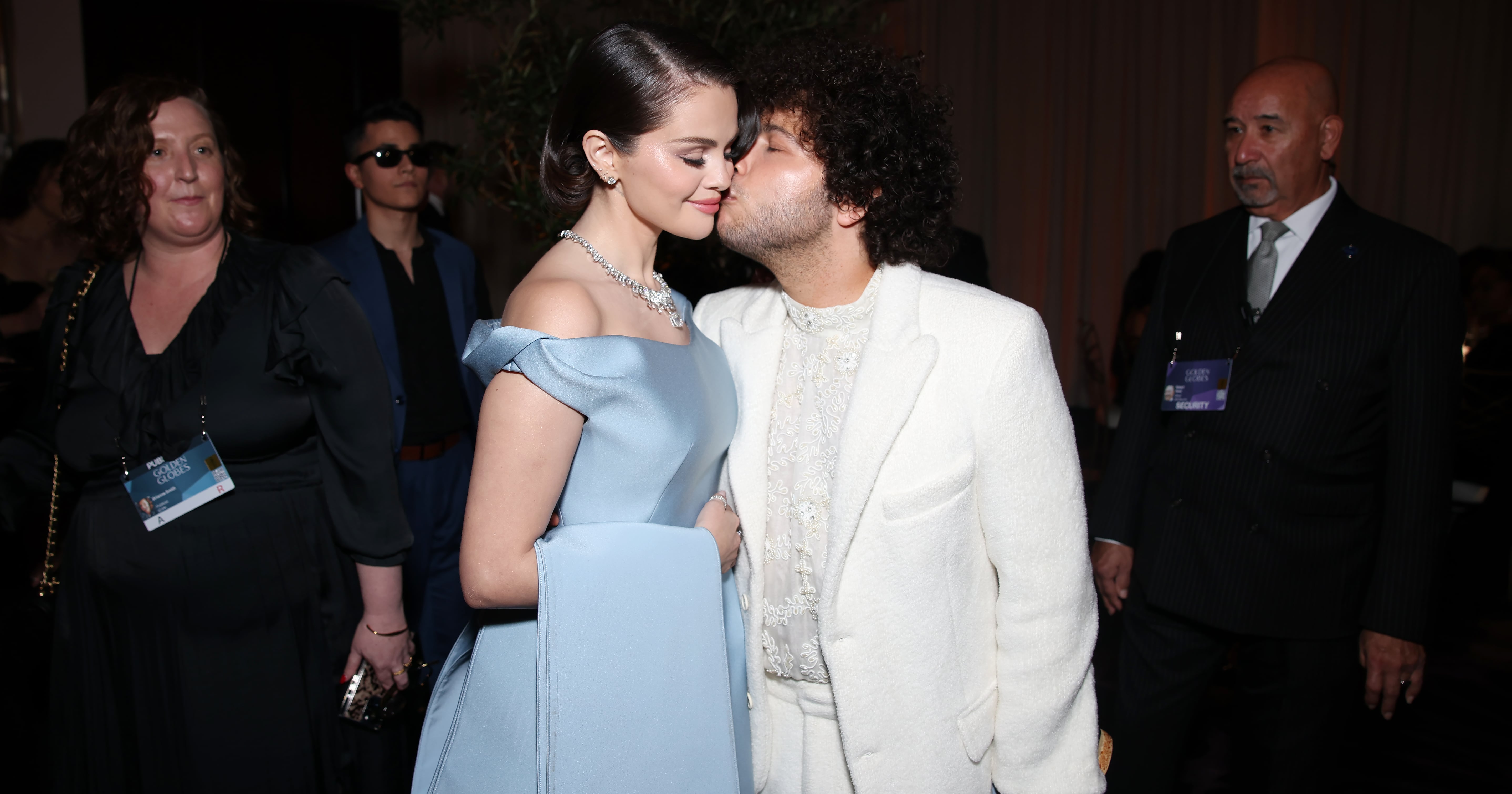 Selena Gomez's 12-Carat Wedding Earrings Dripped in Old-Hollywood Glamour