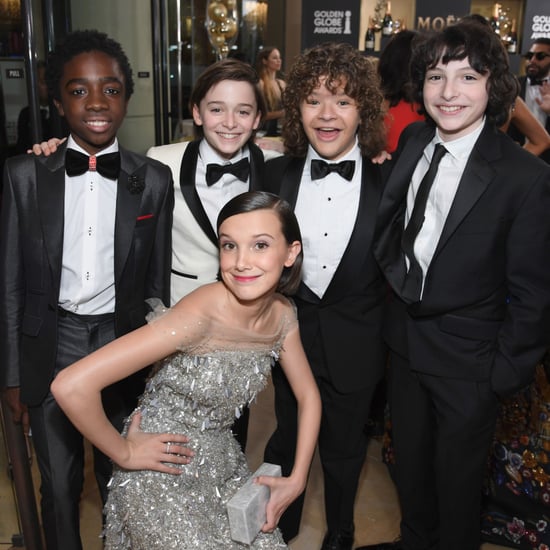 Stranger Things Cast at the 2017 Golden Globes