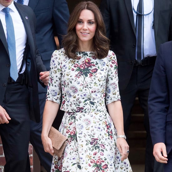Kate Middleton Erdem Top and Skirt in Poland