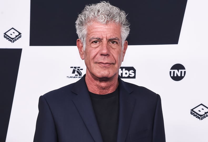 NEW YORK, NY - MAY 17:  Anthony Bourdain attends the 2017 Turner Upfront at Madison Square Garden on May 17, 2017 in New York City.  (Photo by Daniel Zuchnik/WireImage)