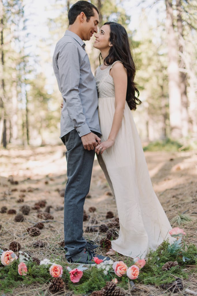 Engagement Photos in a Rowboat