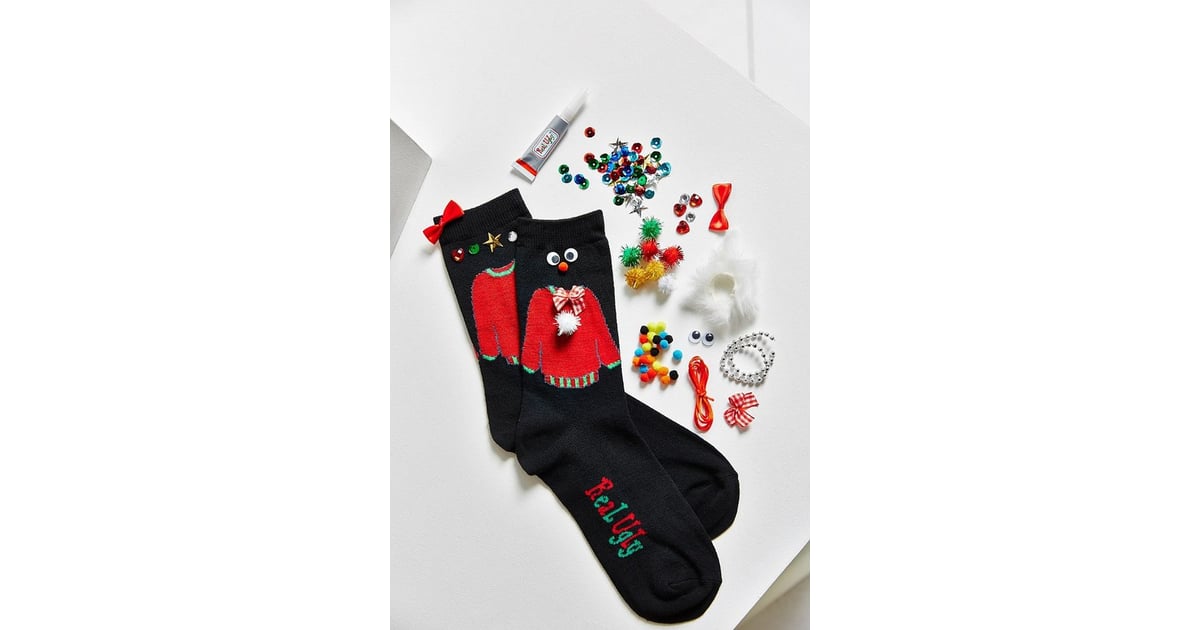 DIY Ugly Sweater Sock Kit | Gifts That Make You Happy | POPSUGAR Smart