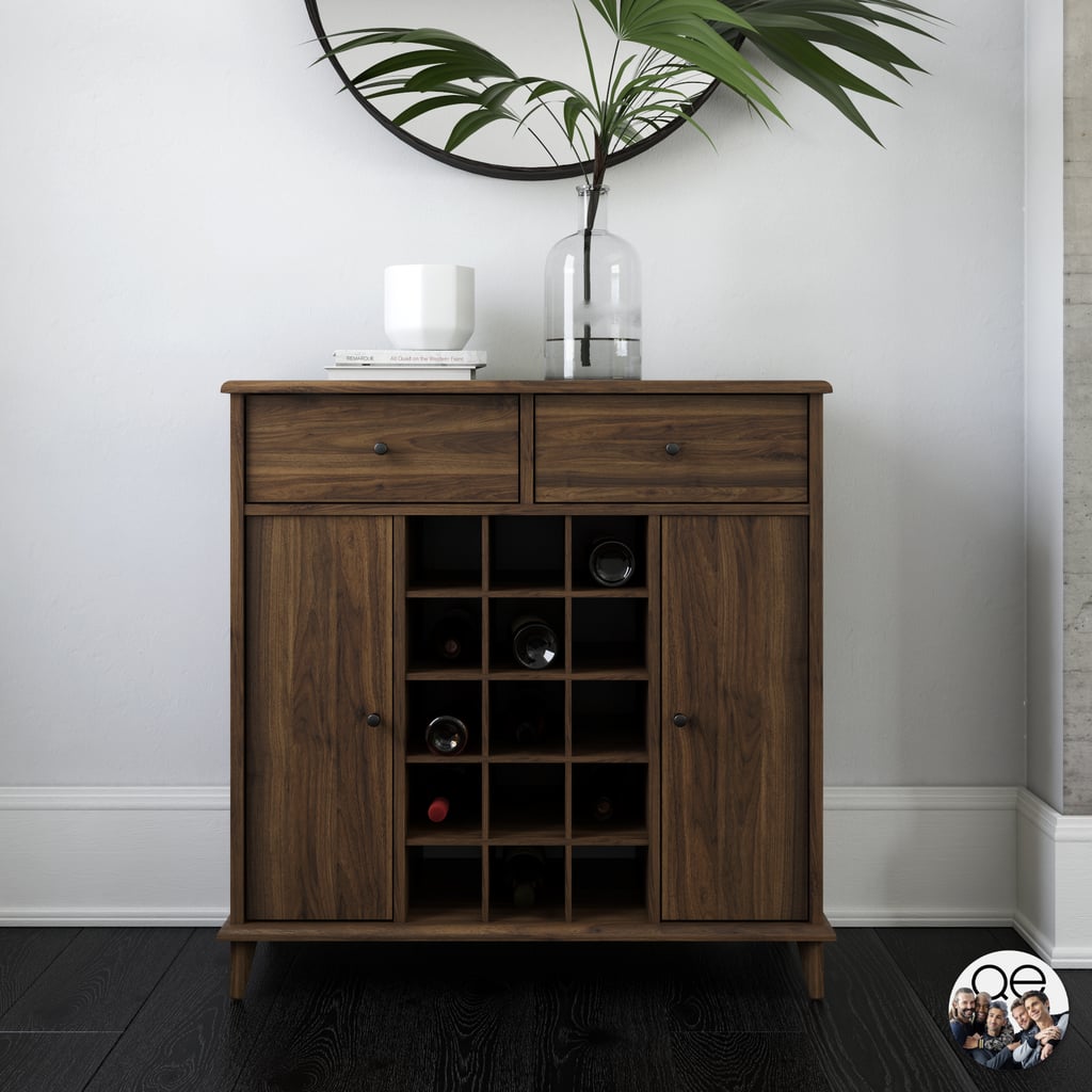 Queer Eye Farnsworth Mid-Century Bar Cabinet