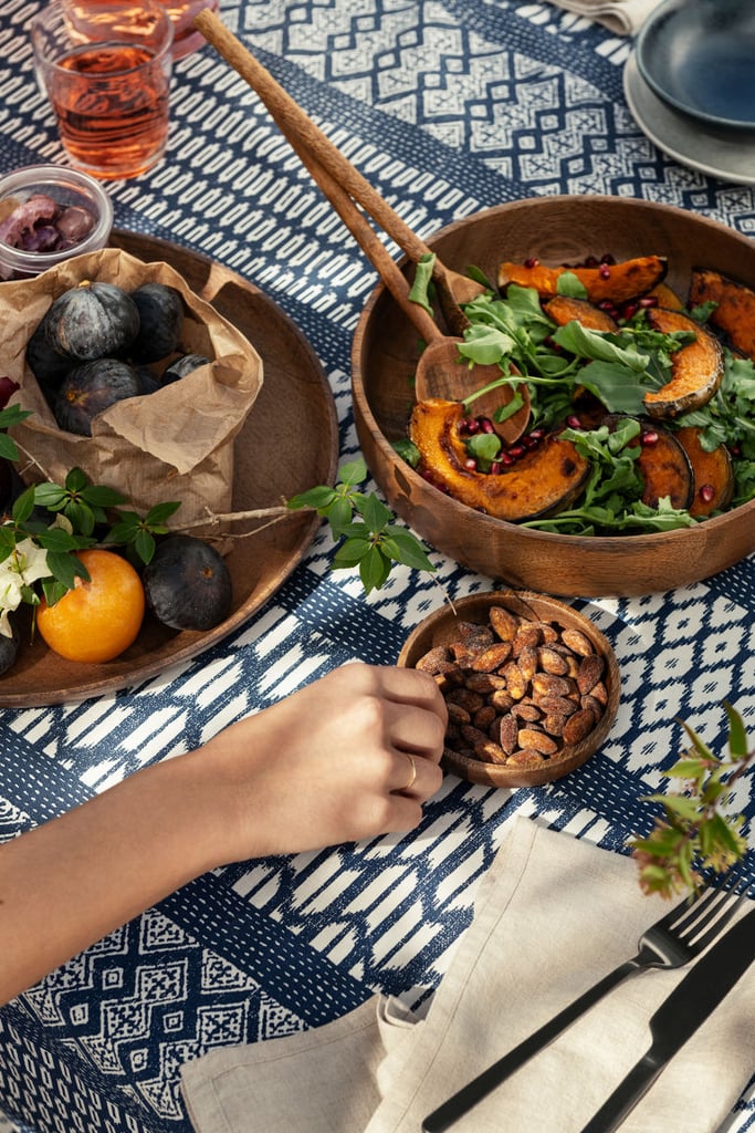 H&M Mango Wood Serving Bowl