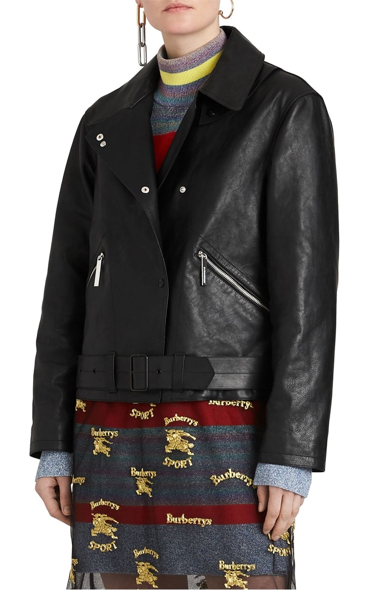 A Black Leather Jacket