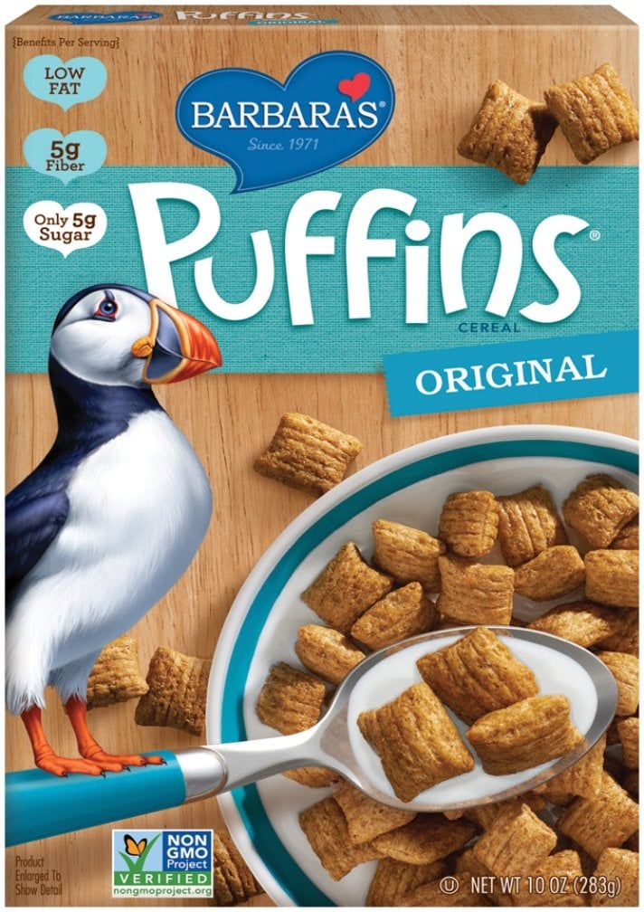 Cereal Under 100 Calories: Barbara's Original Puffins