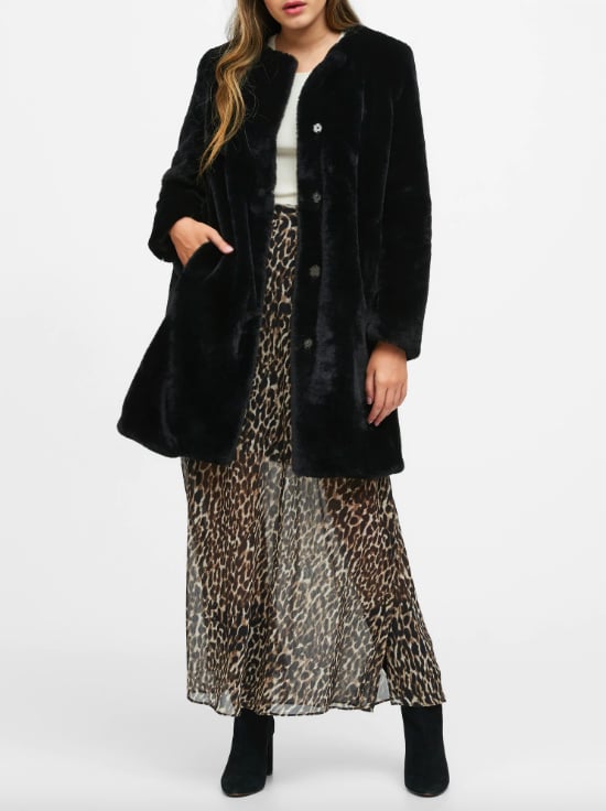 Faux Fur Coat