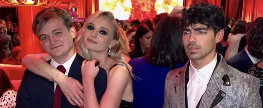Sophie Turner, Jack Gleeson, and Joe Jonas Photo April 2019