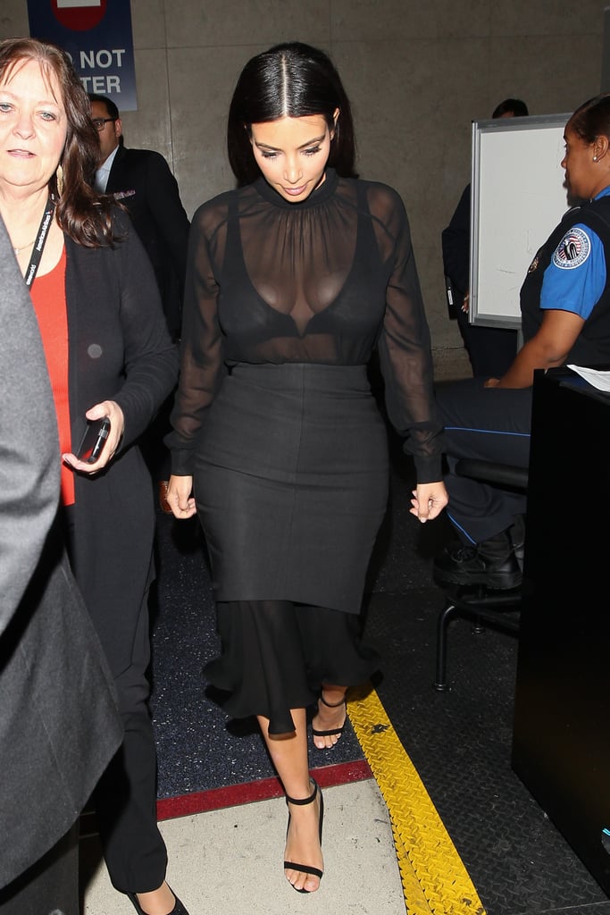 That Time She Was Dressed in All Black