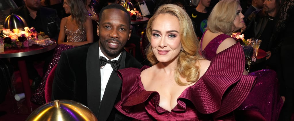 Adele and Rich Paul at the 2023 Grammys