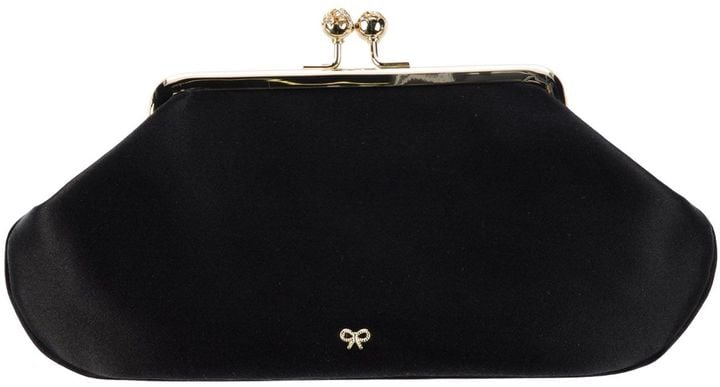 Kate accessorized her outfit with an elegant Anya Hindmarch Satin Handbag ($464).