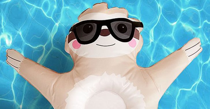 Sloth Pool Float POPSUGAR Smart Living UK