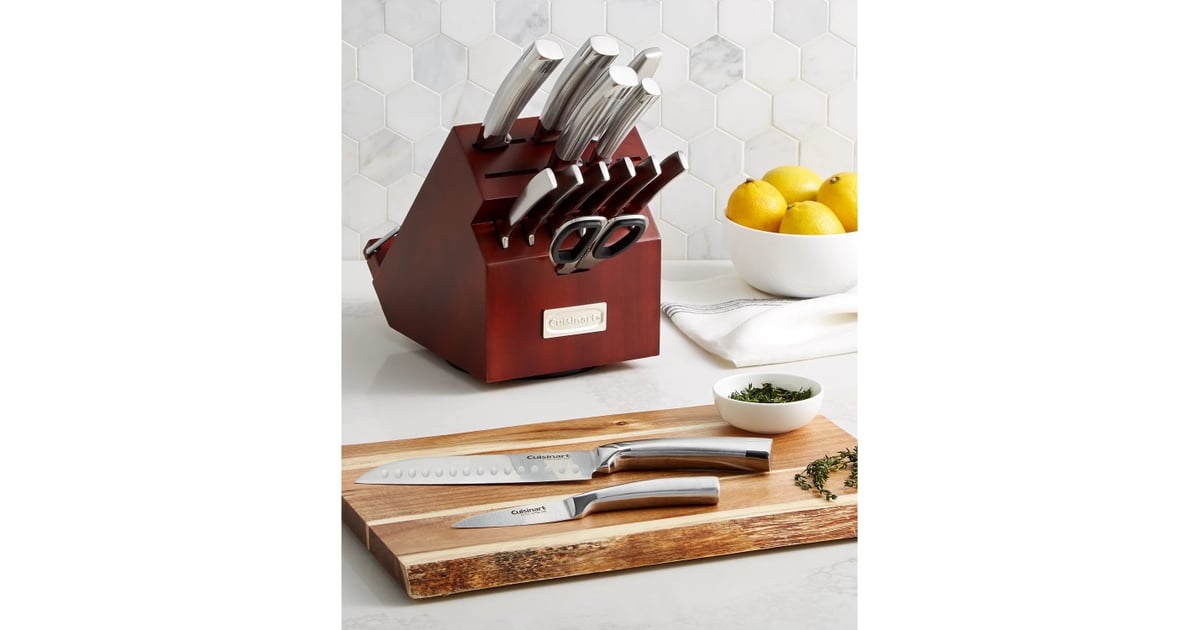 Best Knife Set Cuisinart 15Piece Classic Rotating Block Cutlery Set