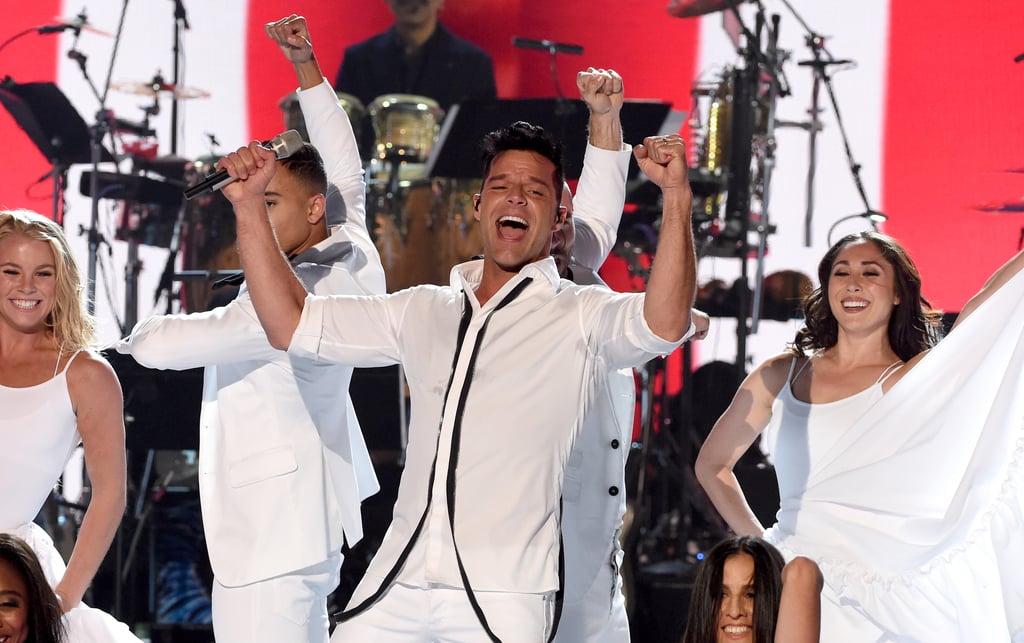Ricky Martin got the audience pumped with his performances.
