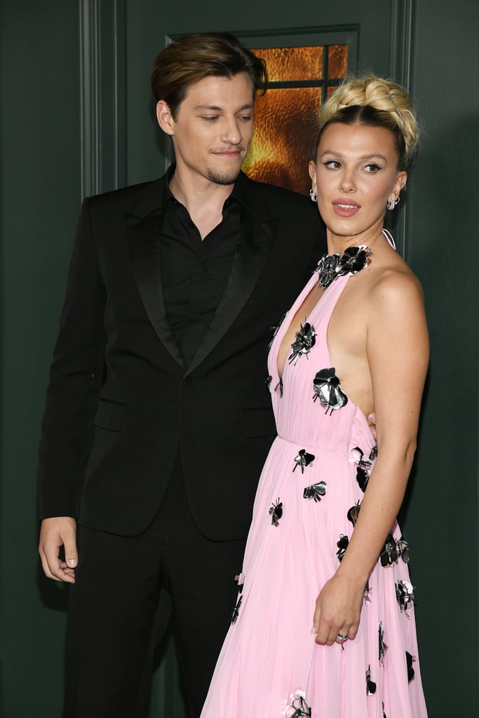 Millie Bobby Brown and Jake Bongiovi at the "Enola Holmes 2" Premiere
