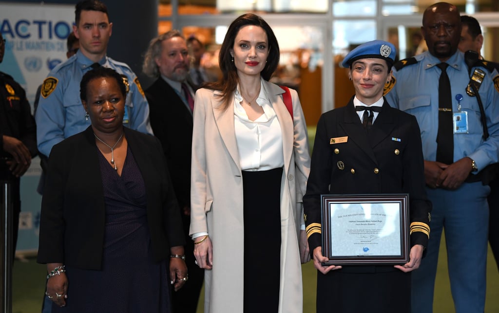 Angelina Jolie at the United Nations March 2019