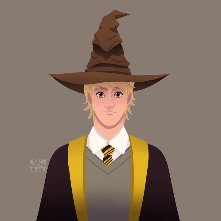 Kristoff From Frozen as a Hufflepuff Disney Princesses Sorted Into